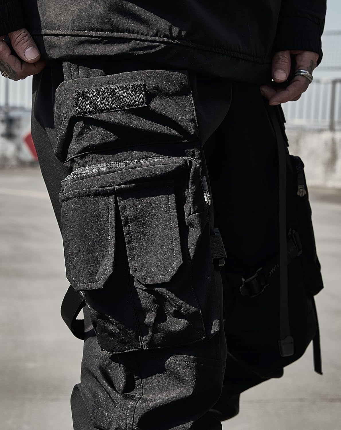 MFCT Men's Streetwear Cargo Pants - Image 8