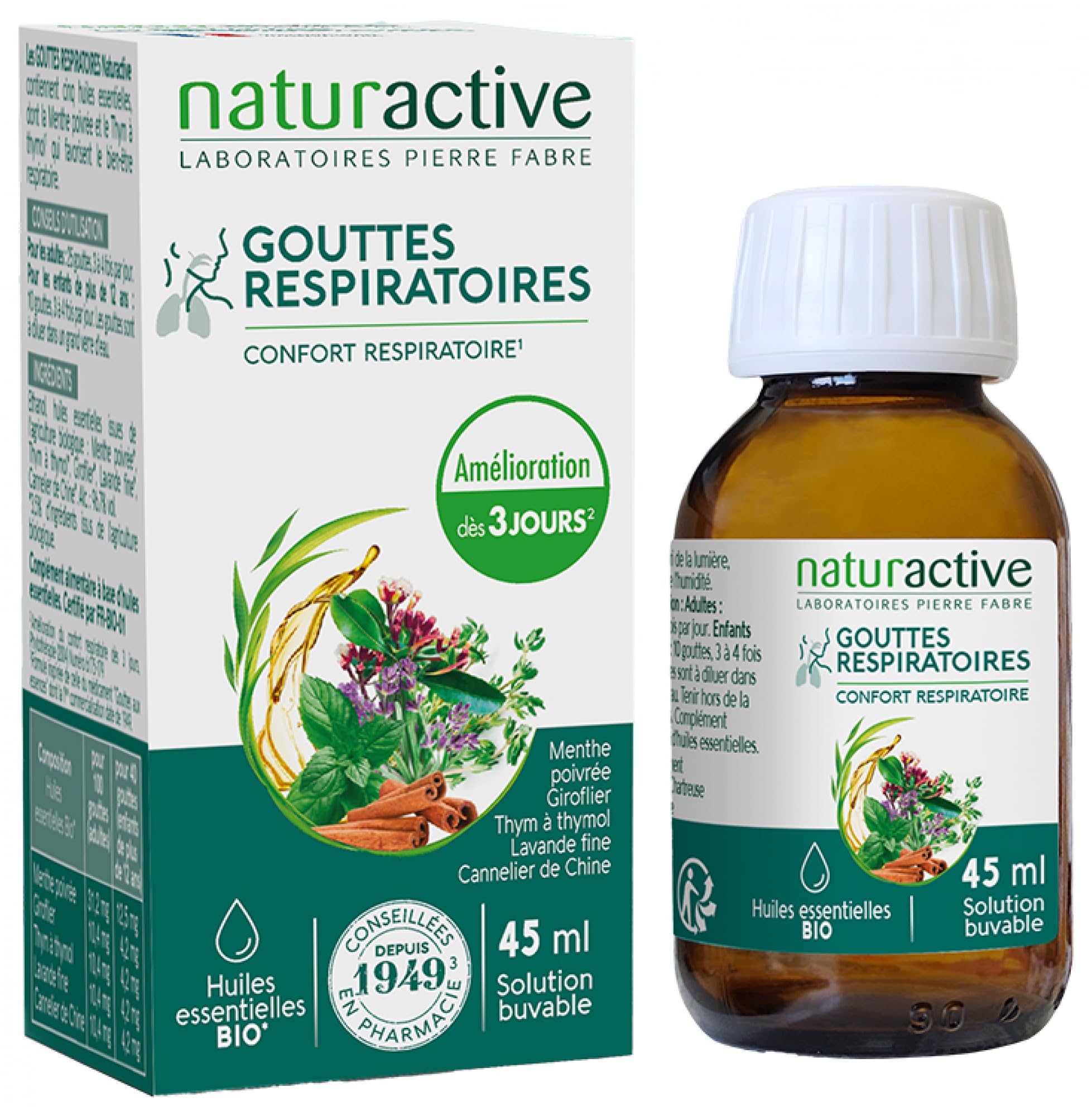 Naturactive Respiratory Drops 45 ml