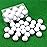Bac-kitchen 26 Pack Foam Golf Practice Balls - Realistic Feel and Limited Flight Training Balls for Indoor or Outdoor White