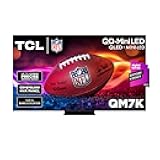 55 Inch Class QM7K Series | Mini LED QLED 4K HDR | 55QM7K, 2025 Model | 120HZ-144HZ Anti Reflective Screen Smart Google TV Dolby Atmos Onkyo Audio | Voice Remote Alexa Gaming Streaming Television