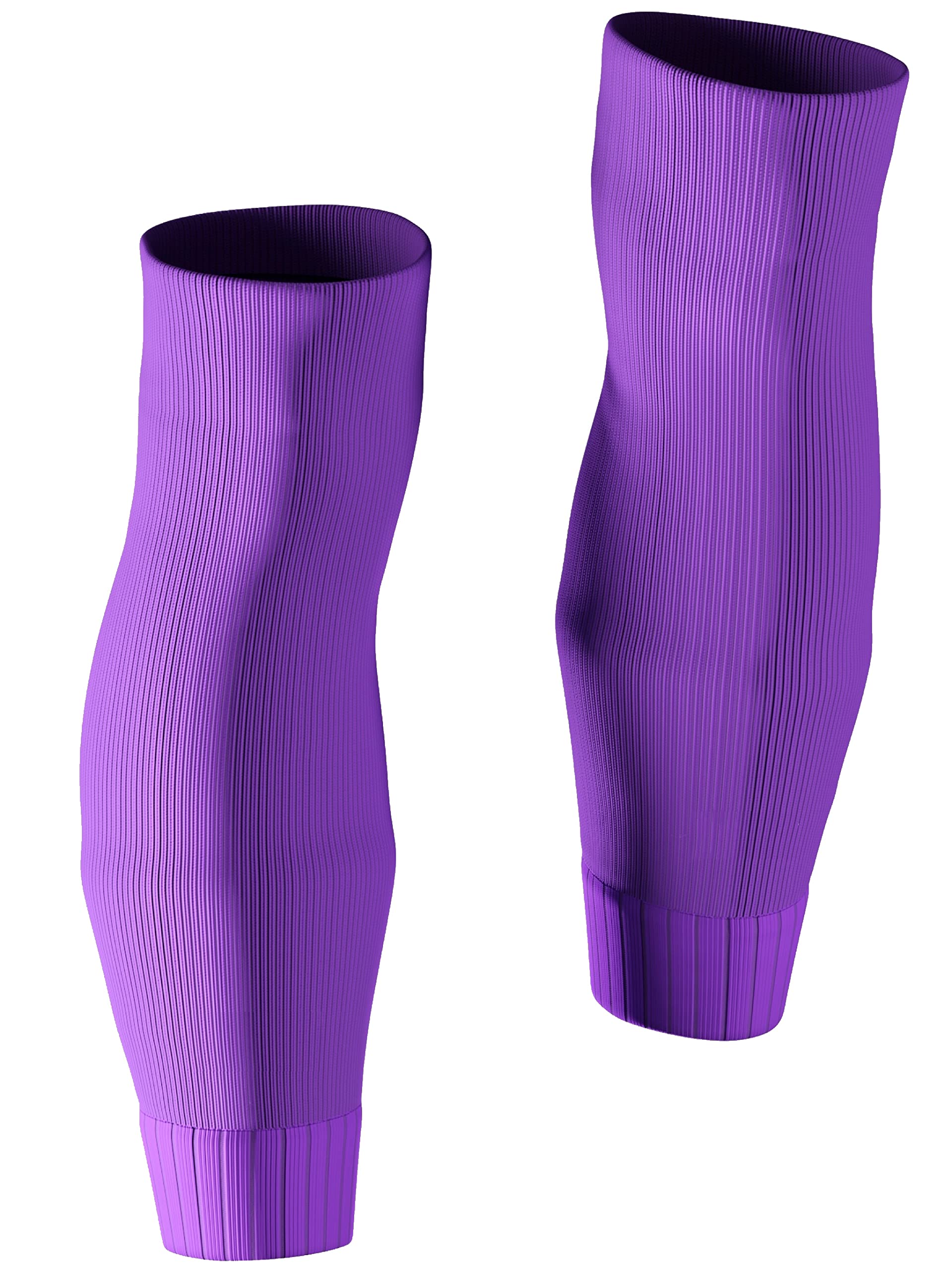 Tekkerz leg sleeve over 20 color variations compatible with grip socks for soccer, football, hockey, rugby athletic socks