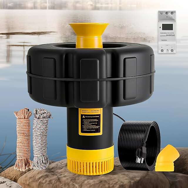 10 Rock Fountain Ideas for Natural Garden Water Features 96 Pond Fountain Aerator, 1HP 15000 GPH Fountain Pump with Timer, 15A/110V ...