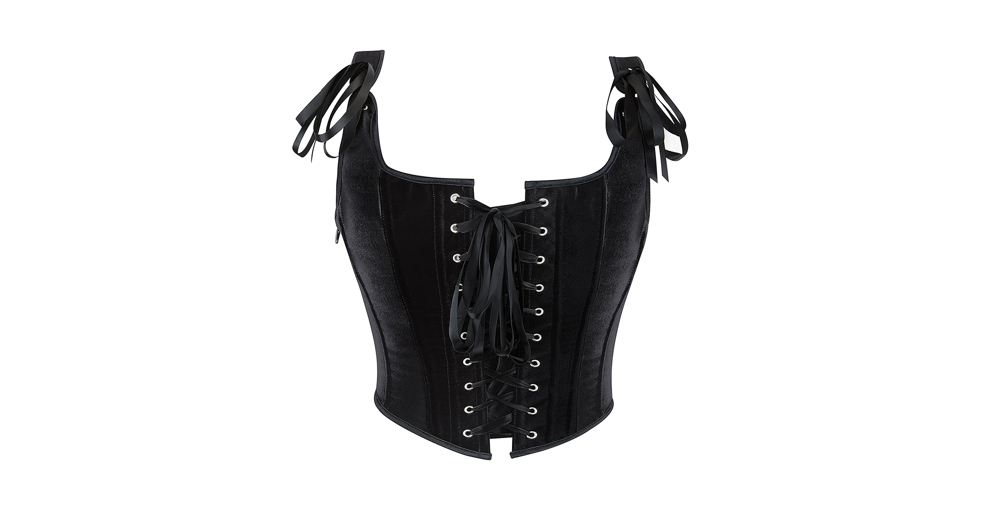 トップス litmus HerPraha circular bustier black Women Vintage Renaissance Jacquard Bustiers-Corset-Top Sexy