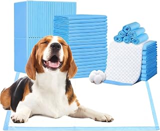 Puppy Pads Training Pads,Super Absorbent,L,22"X 22",50 Count Disposable Dog Pee Pads