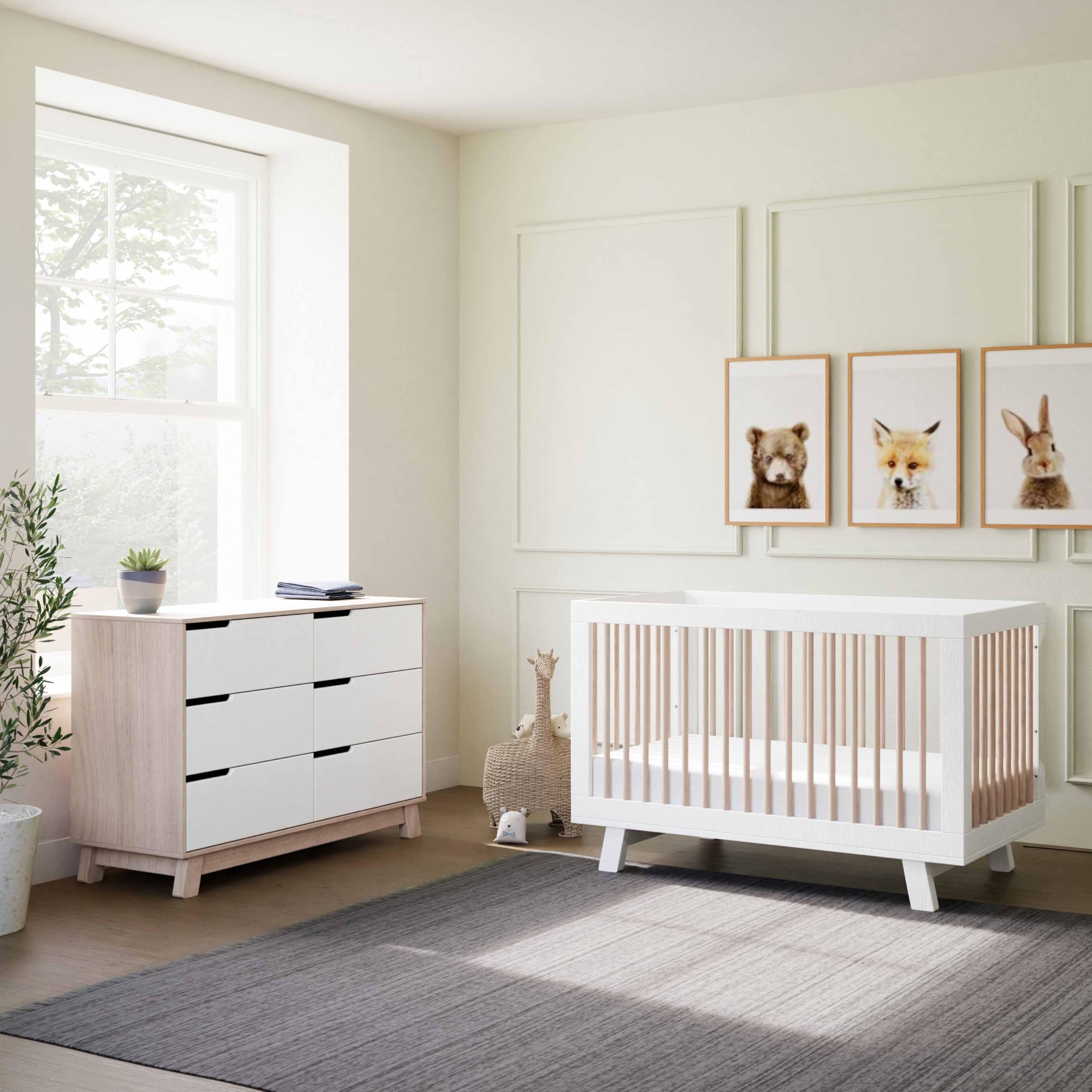 Amazon.co.jp: Babyletto Hudson 3-in-1 Convertible Crib with