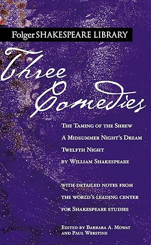 Three Comedies (Folger Shakespeare Library)