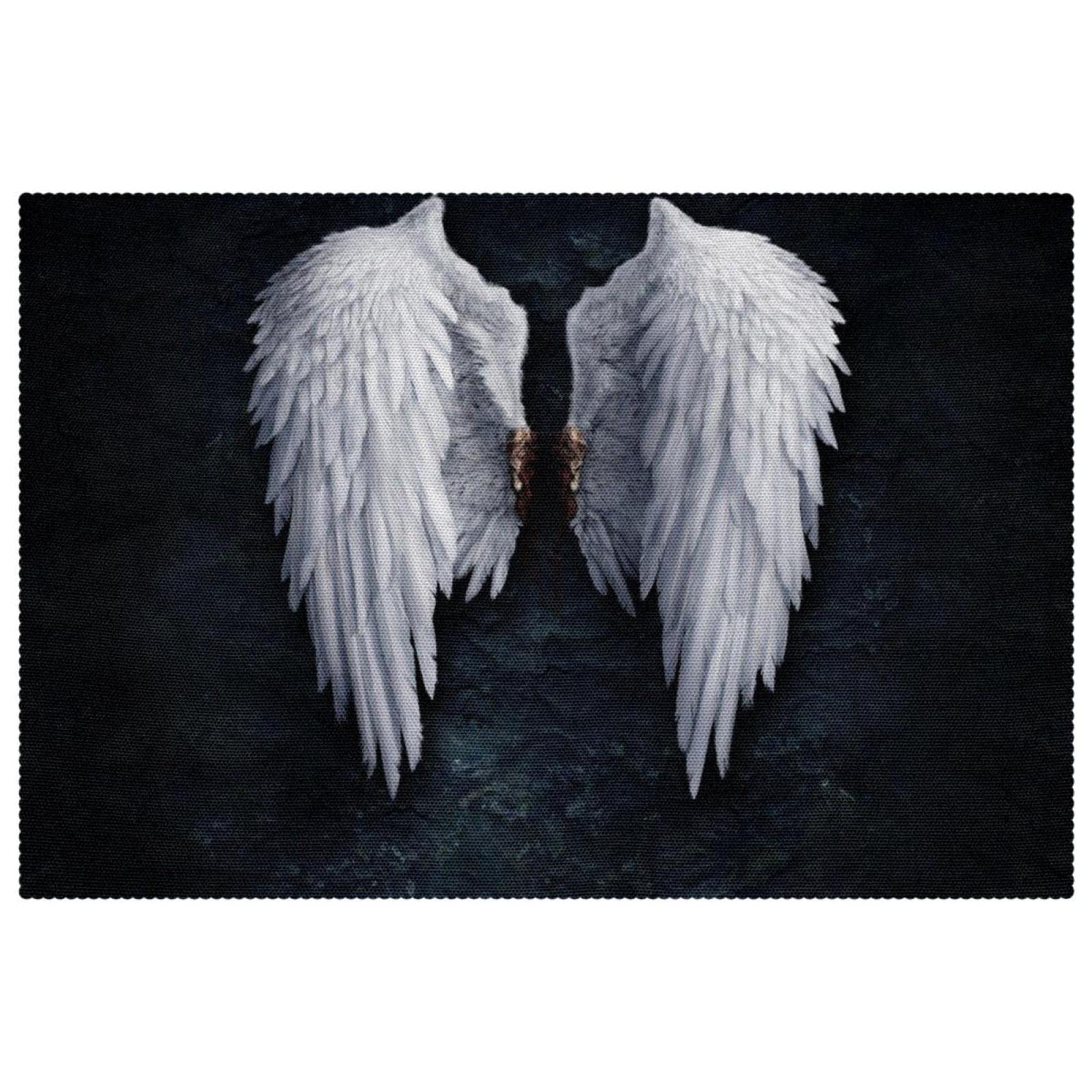 Sets de table ailes d'anges cassées pour stopper les taches et protéger de la chaleur