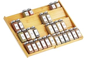 Space Aid Spice Rack: Expanding Kitchen Order