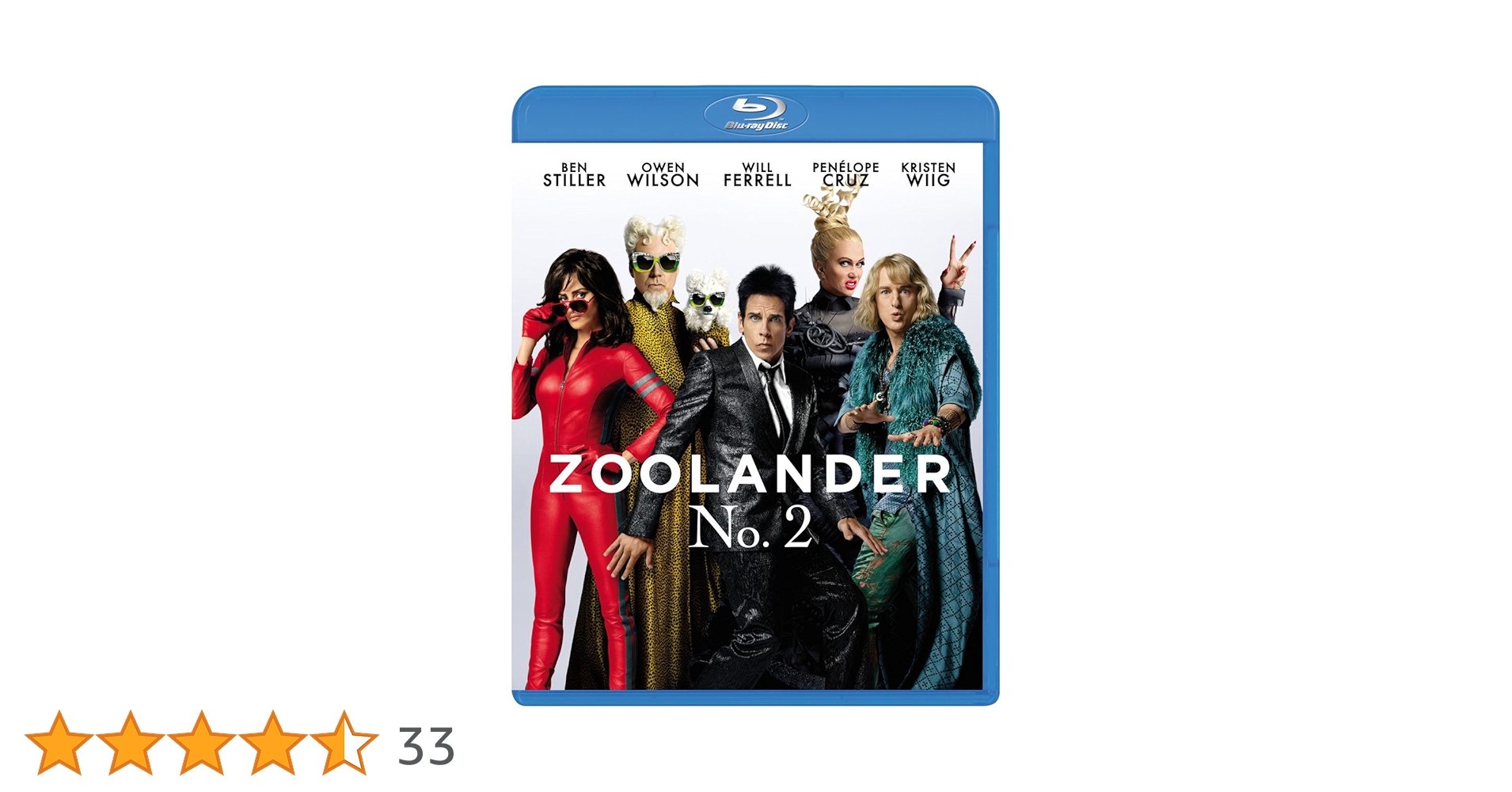 Amazon.co.jp: ズーランダー No.2 [Blu-ray] : ベン・スティラー