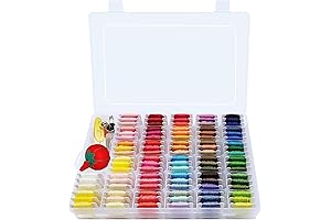 Peirich Embroidery Floss Cross Stitch Supplies Kit: The Ultimate String Set for Bracelets