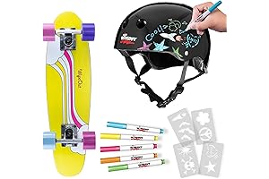 Wipeout Dry Erase Skateboard Helmet for Kids