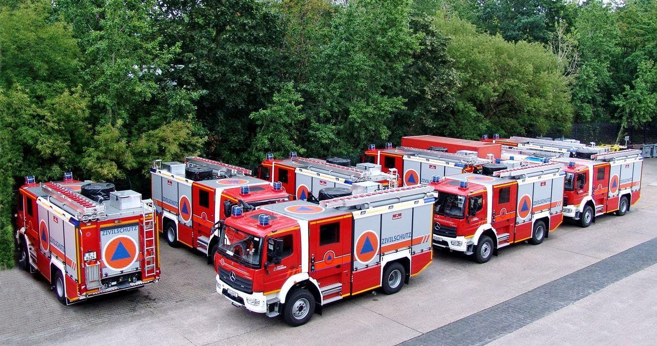 Berliner Feuerwehrfahrzeuge 2011 bis 2015