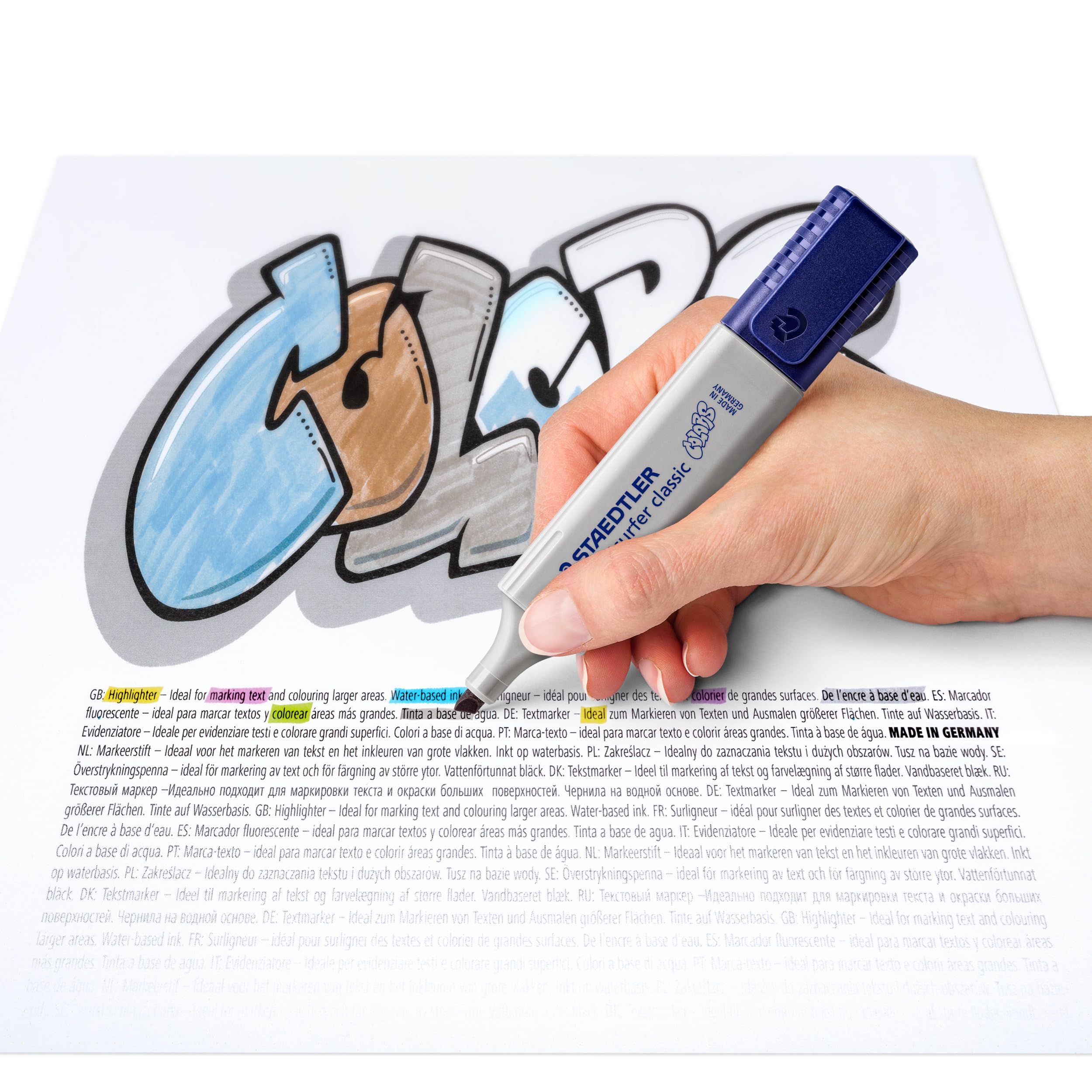 Image secondaire de Staedtler Surligneur Textsurfer Classic Colors, Gris Clair