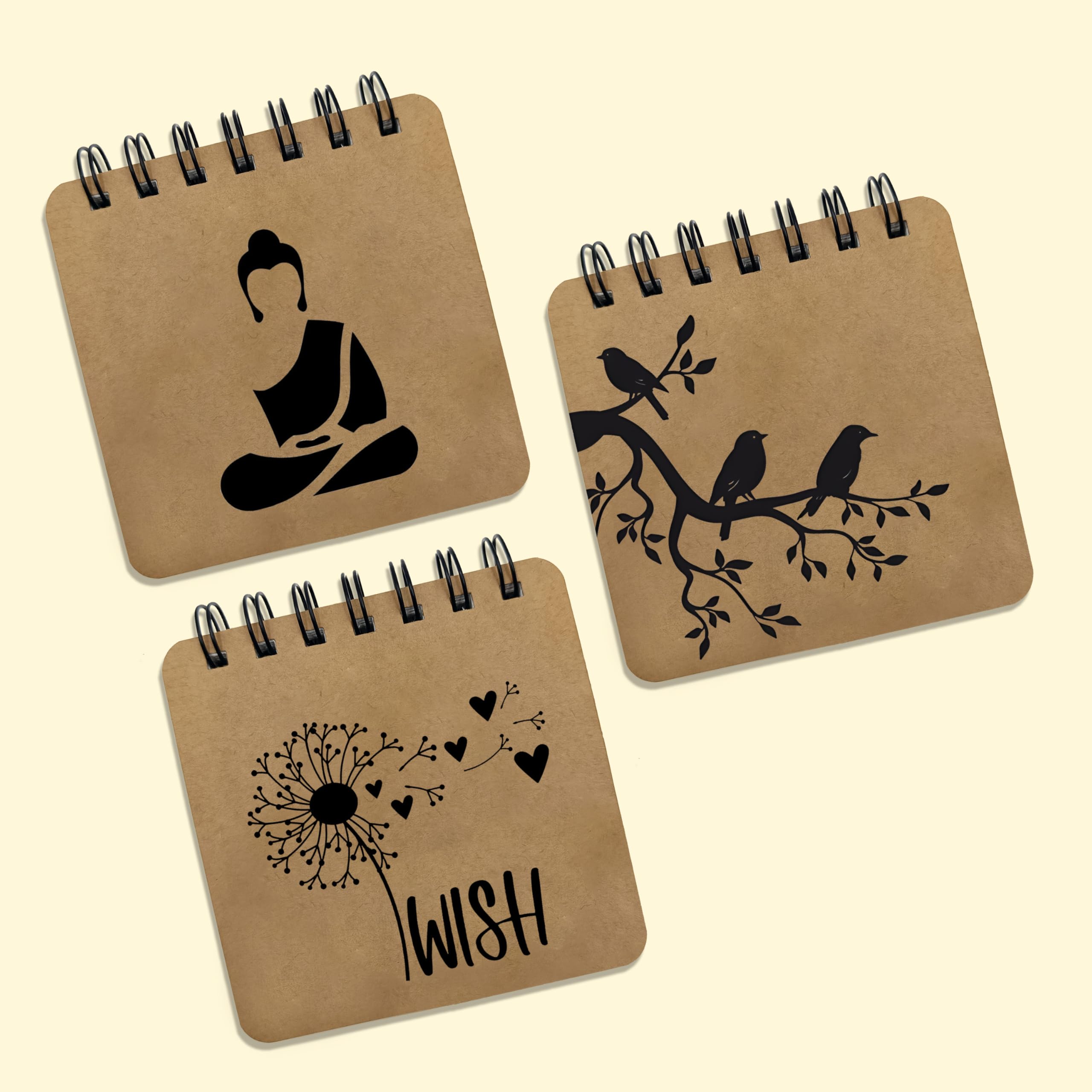PaperO Pocket Size Sketch Book | 140 GSM | (10.5 x 10.5 cm) | Pack of 3 | 40 Sheets Each | Wiro-Bound | Ideal for Quick Sketches, Doodles, and Travelers | Adventure Time-image-46