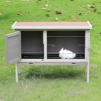 Amazon | ウサギ小屋 ウサギ ケージ120*57*93cm うさぎ小屋