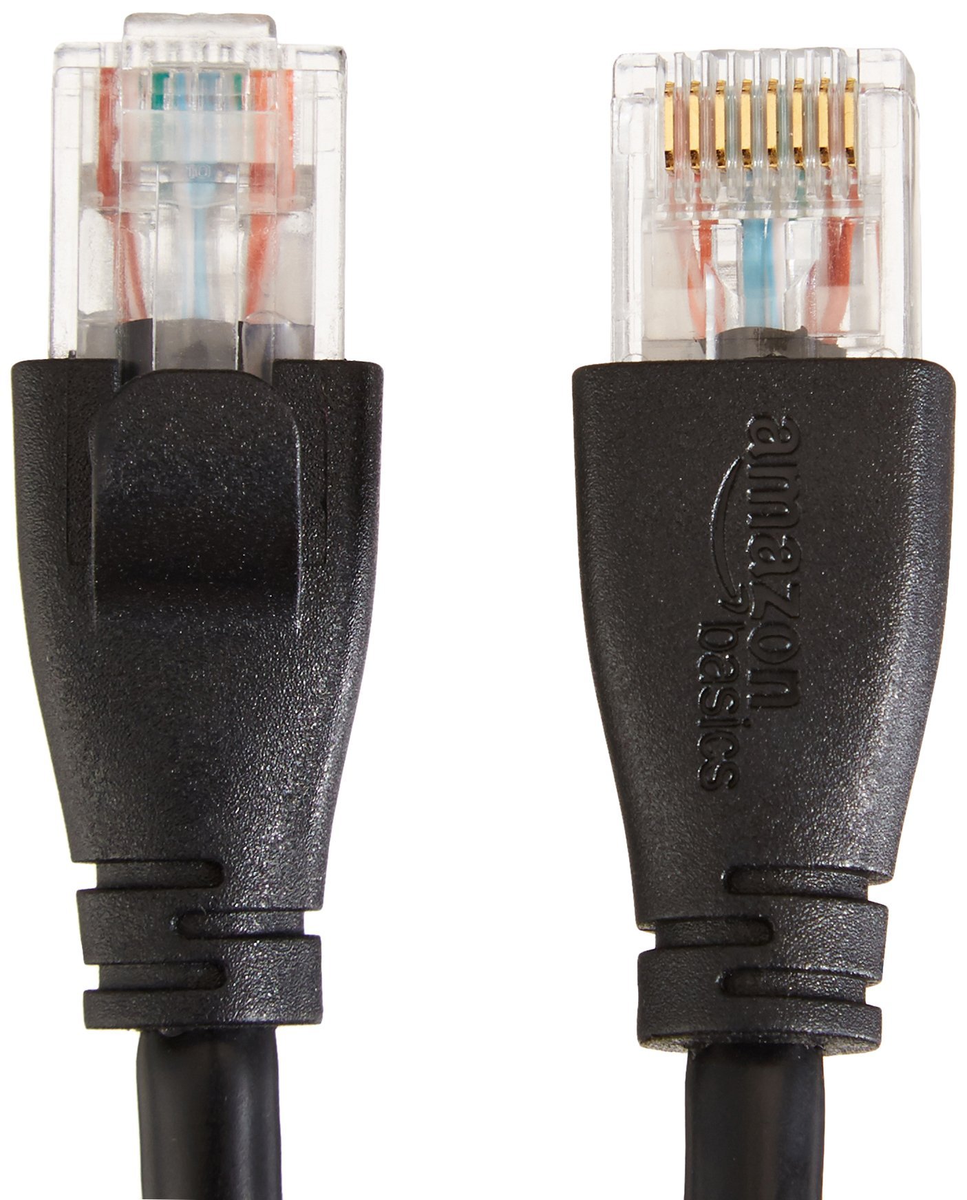 NETGEAR PLP1000-100FRS Pack de 2 Prises CPL 1000 Mbps avec Prise filtrée et Port Ethernet, idéal pour Le Multi-TV & Amazon Basics Câble réseau Ethernet RJ45 catégorie 6-3 m
