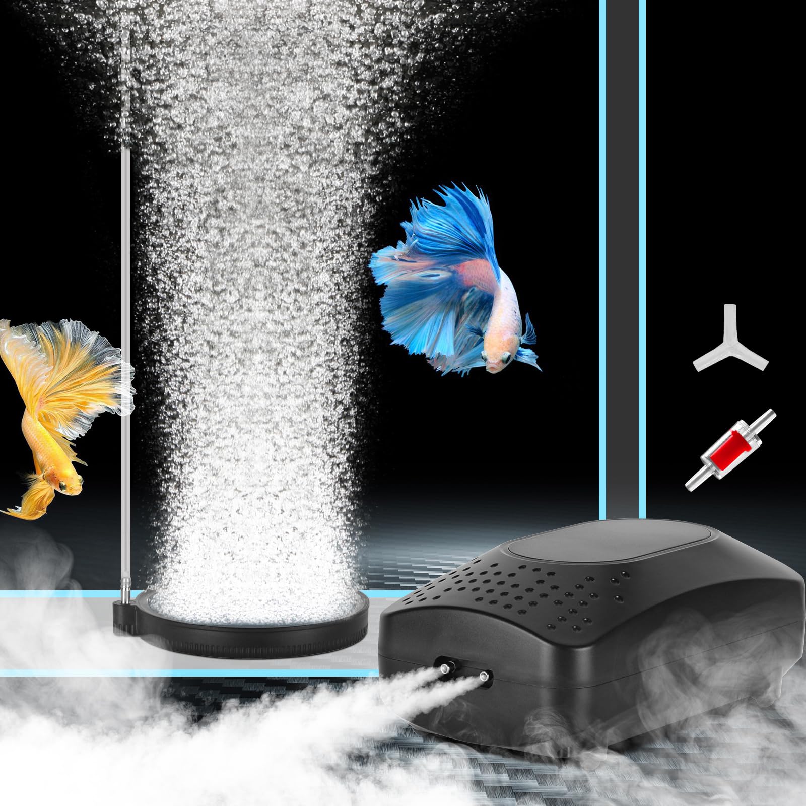 Buy Aquarium Air Pump for 501000 Gallon Large Fish Tank KOI Pond