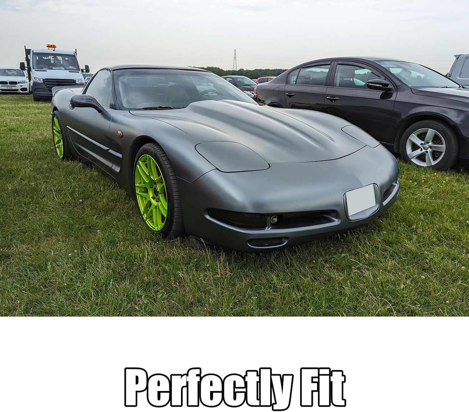2PCS Headlight Cover for Corvette C5 1997-2004