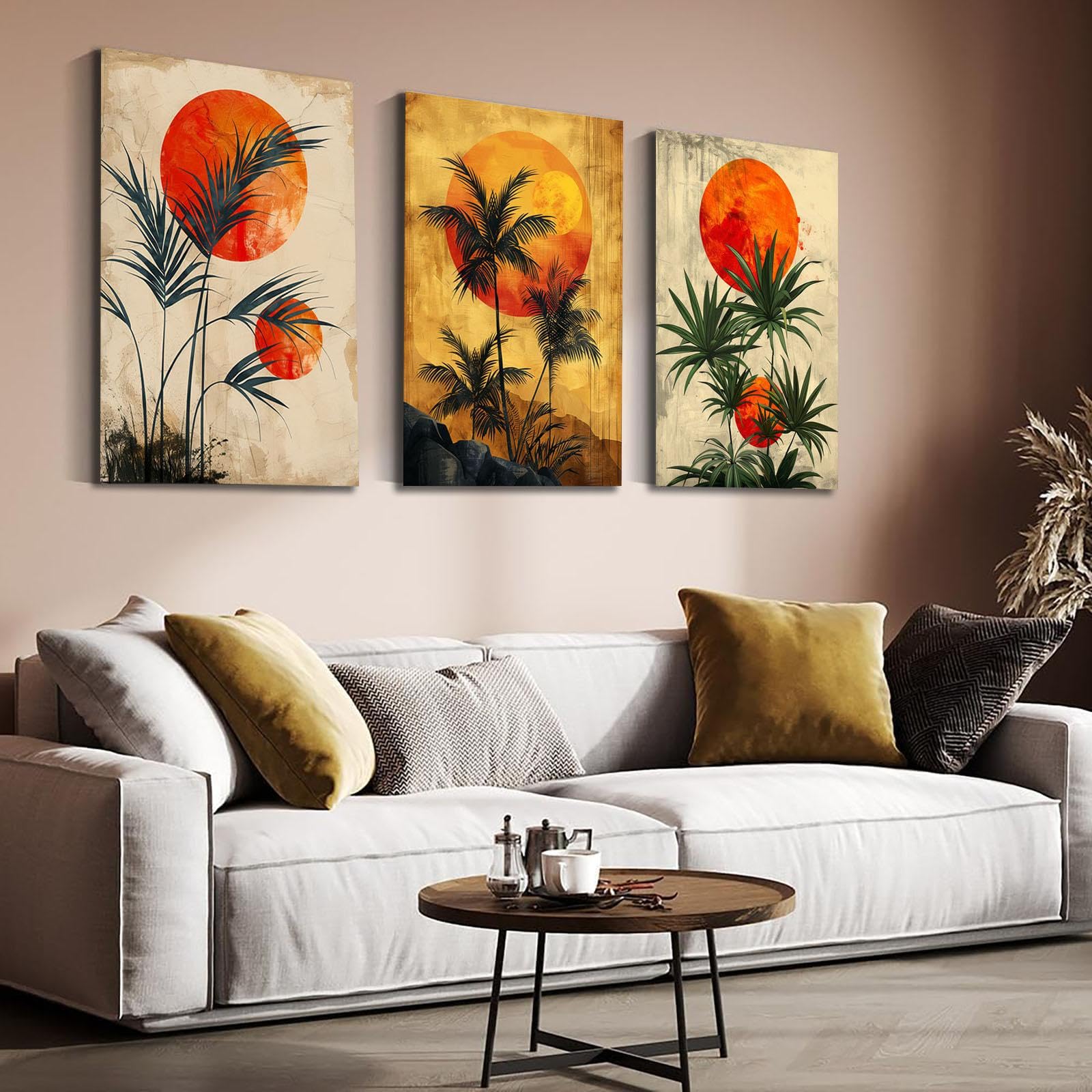Amazon.com: IHAYATE 3 Pieces Canvas Wall Art For Kitchen Modern