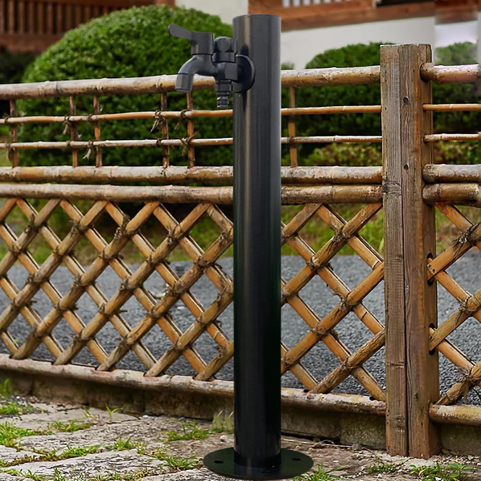 Carrello bar con portabottiglie e piano in vetro temperato, mobiletto facile da pulire per servire bevande e cibo all'interno/all'esterno