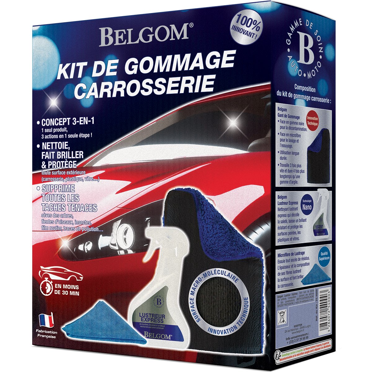 Belgom25.4000 Scrub Kit
