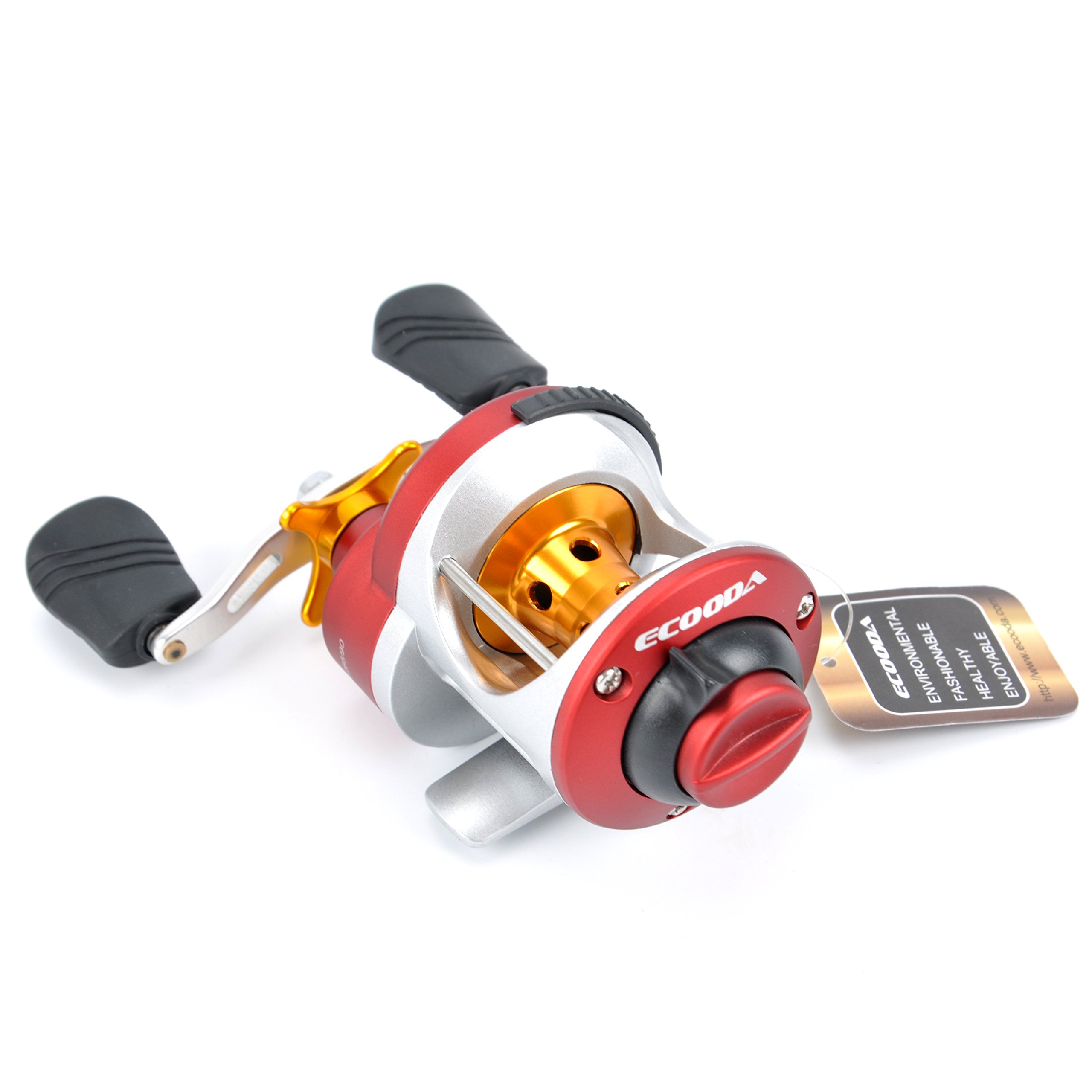 celsius ice fishing reel 2BB : Spinning Reels : Sports & Outdoors with an orange camo EVA handle Celsius C1 Combo 23" Ultra