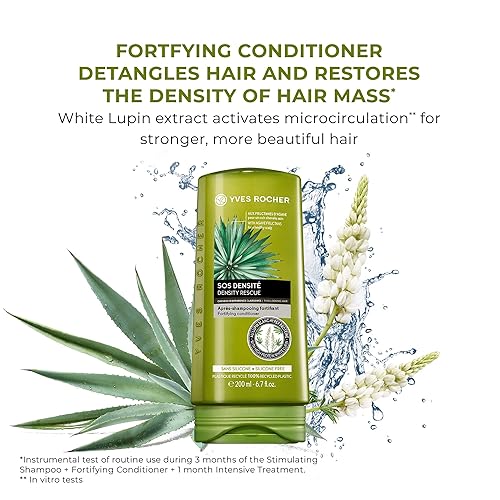 Miniatura 2 de Yves Rocher Acondicionador fortificante  Rescate de densidad para desenredar y fortalecer el cabello  10.1 onzas líquidas