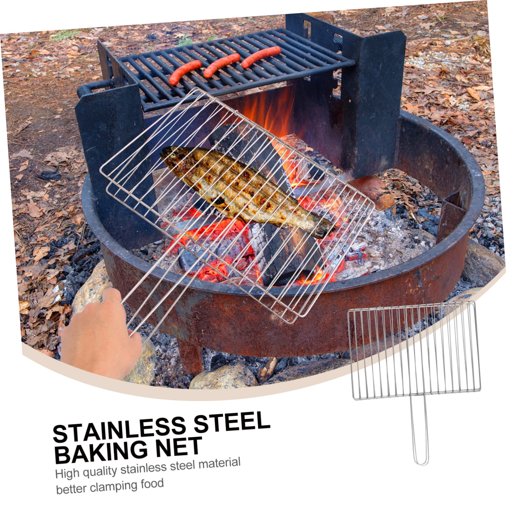 1pezzi Barbecue in Morsetto Per Barbecue Strumento Per Clip Per Rete Per in