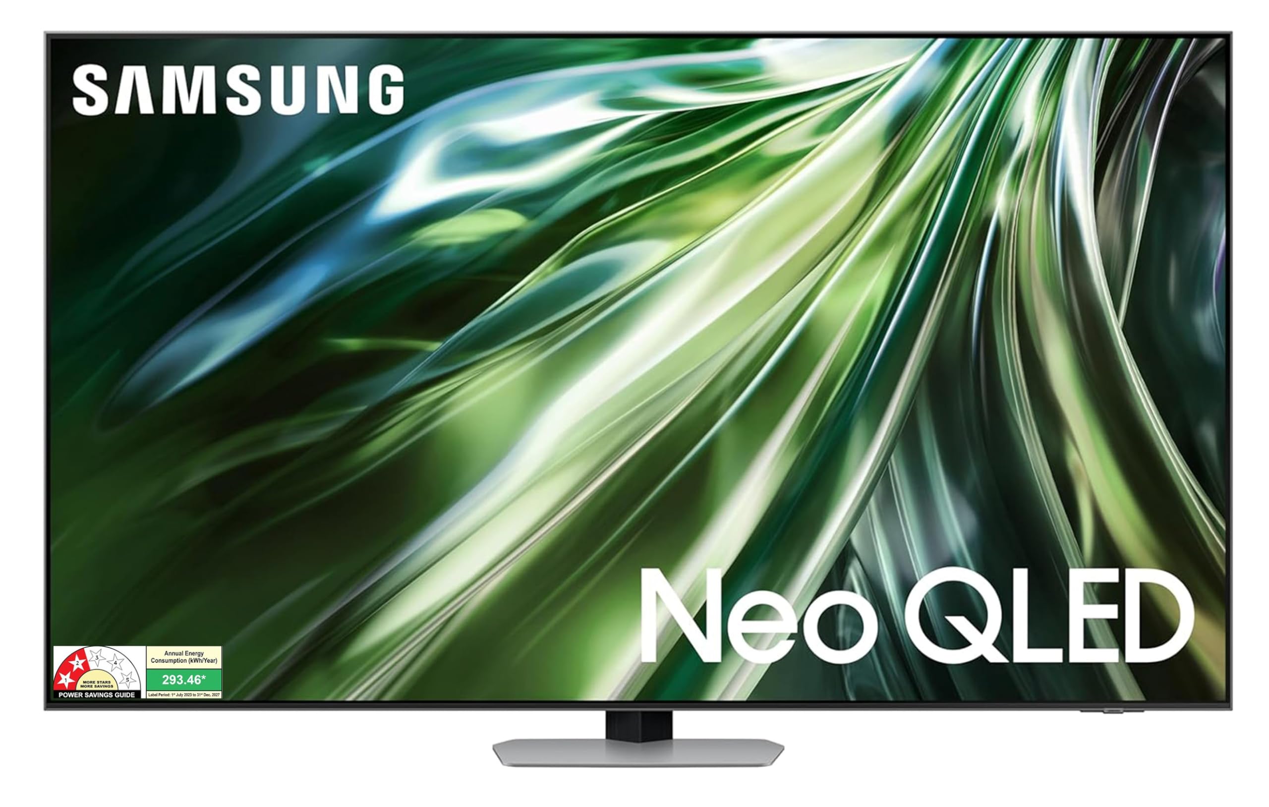 Samsung 163 cm (65 inches) 4K Ultra HD Mini LED AI Smart Neo-QLED TV QA65QN90DAULXL (Carbon Silver)