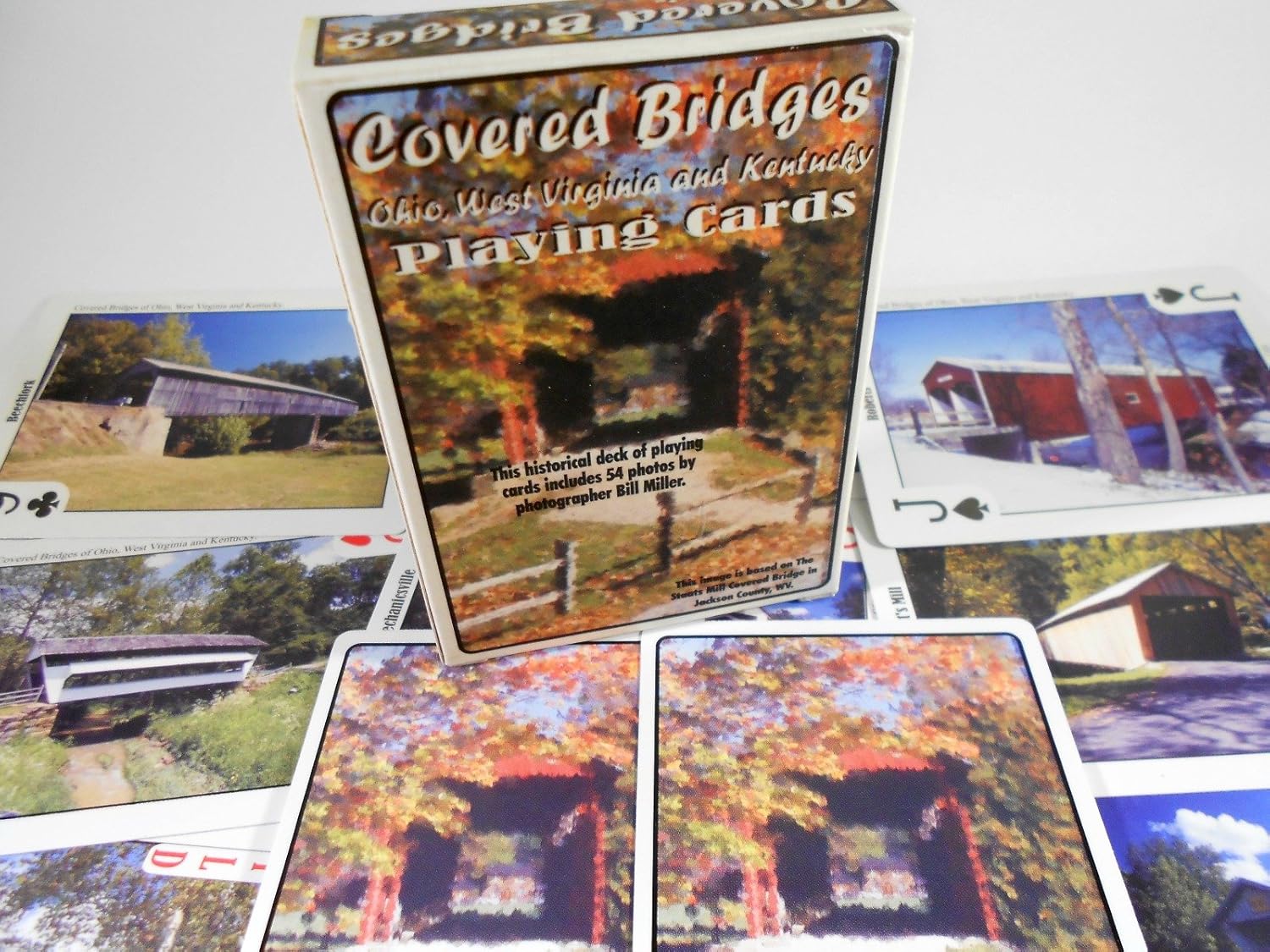 Covered Bridges of Ohio, Kentucky and West Virginia - Souvenir Playing Cards