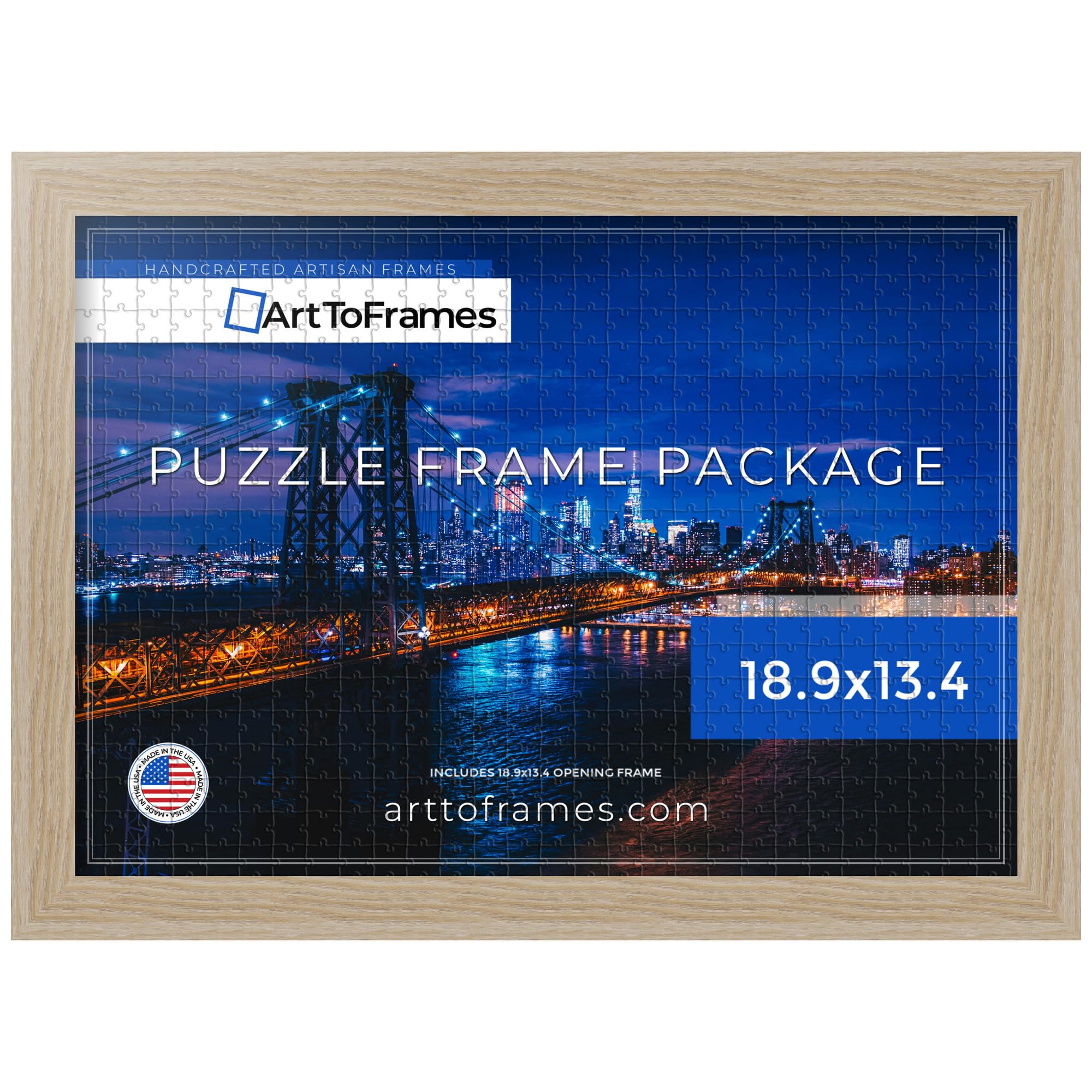 Amazon.com - ArtToFrames 18.9x13.4 INCH/48x34 CM Brown Frame for