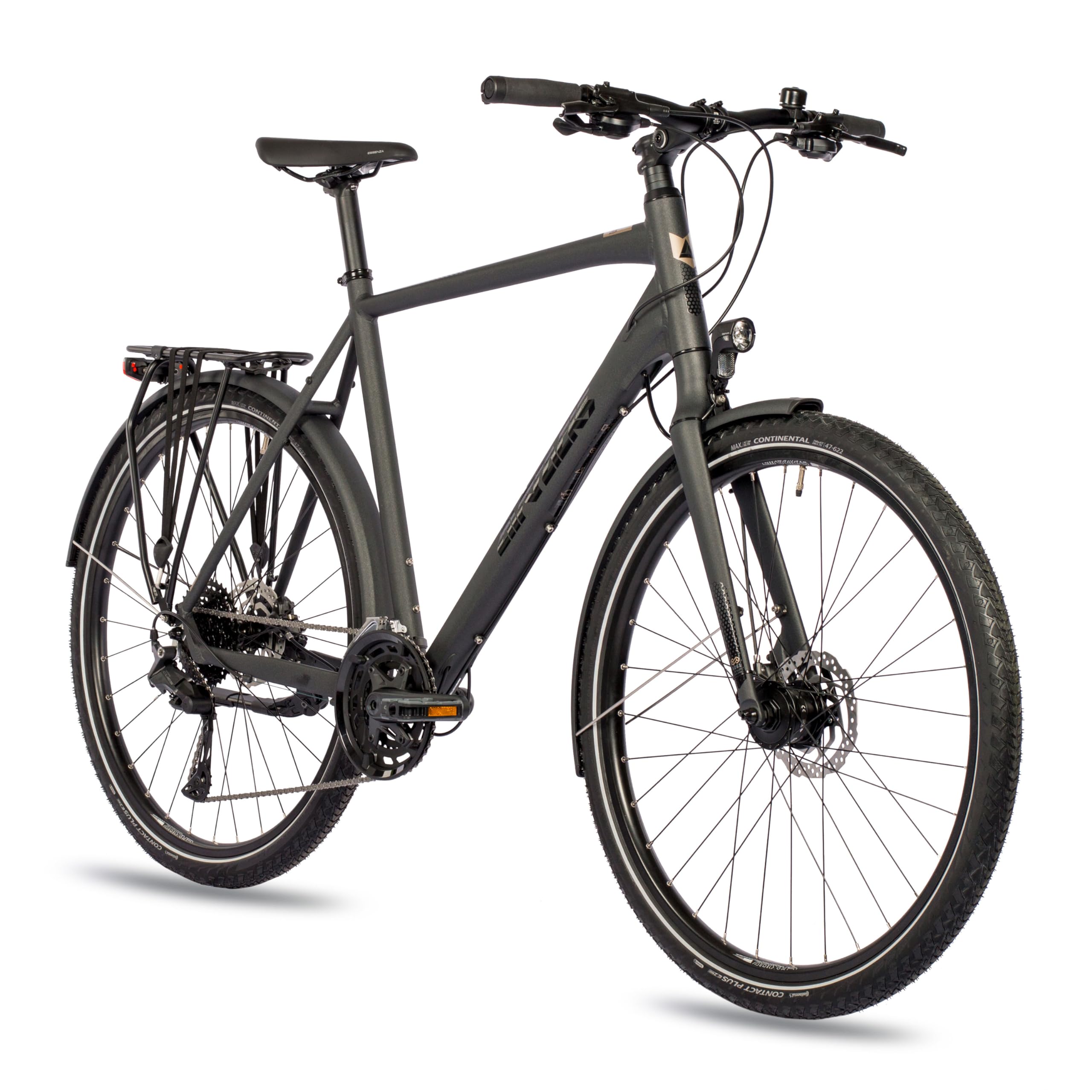 Airtracks 28 Zoll Herren XXL Trekking Fahrrad Reinforced bis150 kg TR.2880-C 2x10 Gang NEW Shimano CUES RD-U6020-10 Shadow - Rahmen 56 60 - Modell 2026