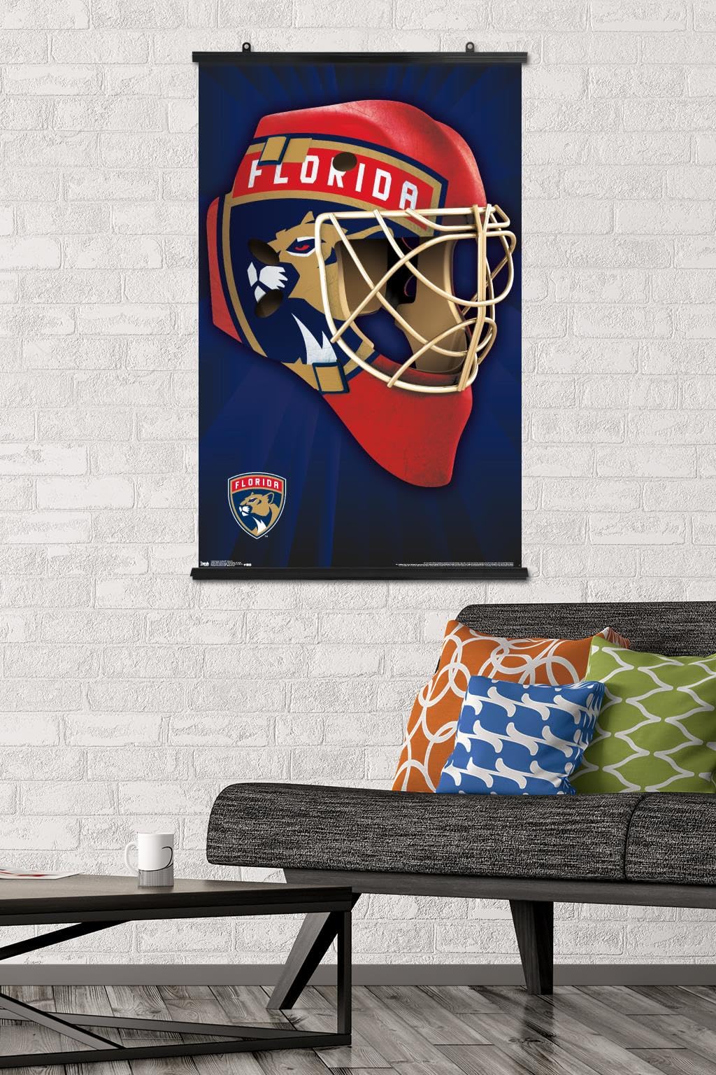 Trends International NHL Florida Panthers Mask 16 Wall Poster, 22.375