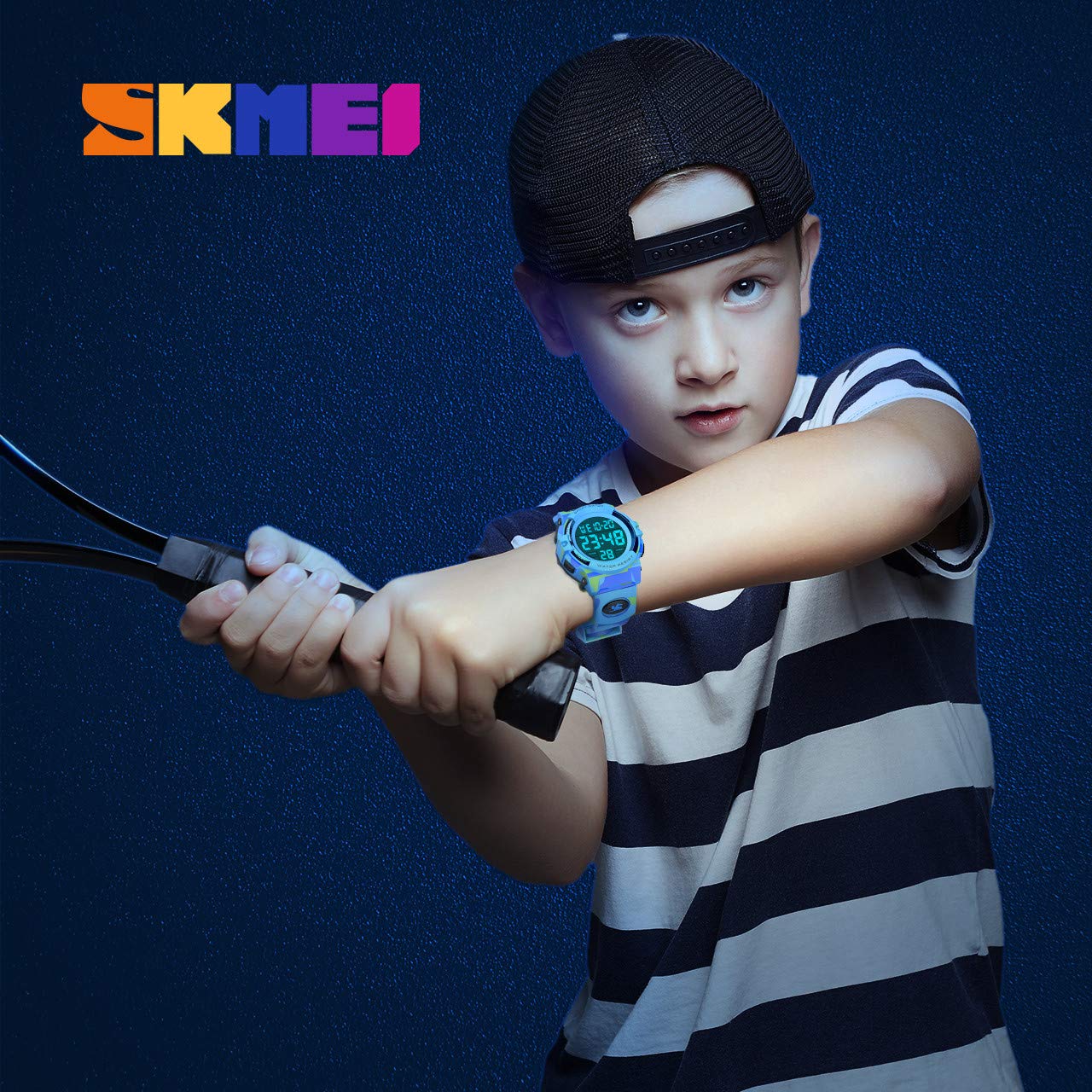 Dislocati Orologio Digitale Bambino, Orologio Sportivo Multifunzionale Impermeabile, Regali per Bambini e Ragazzi