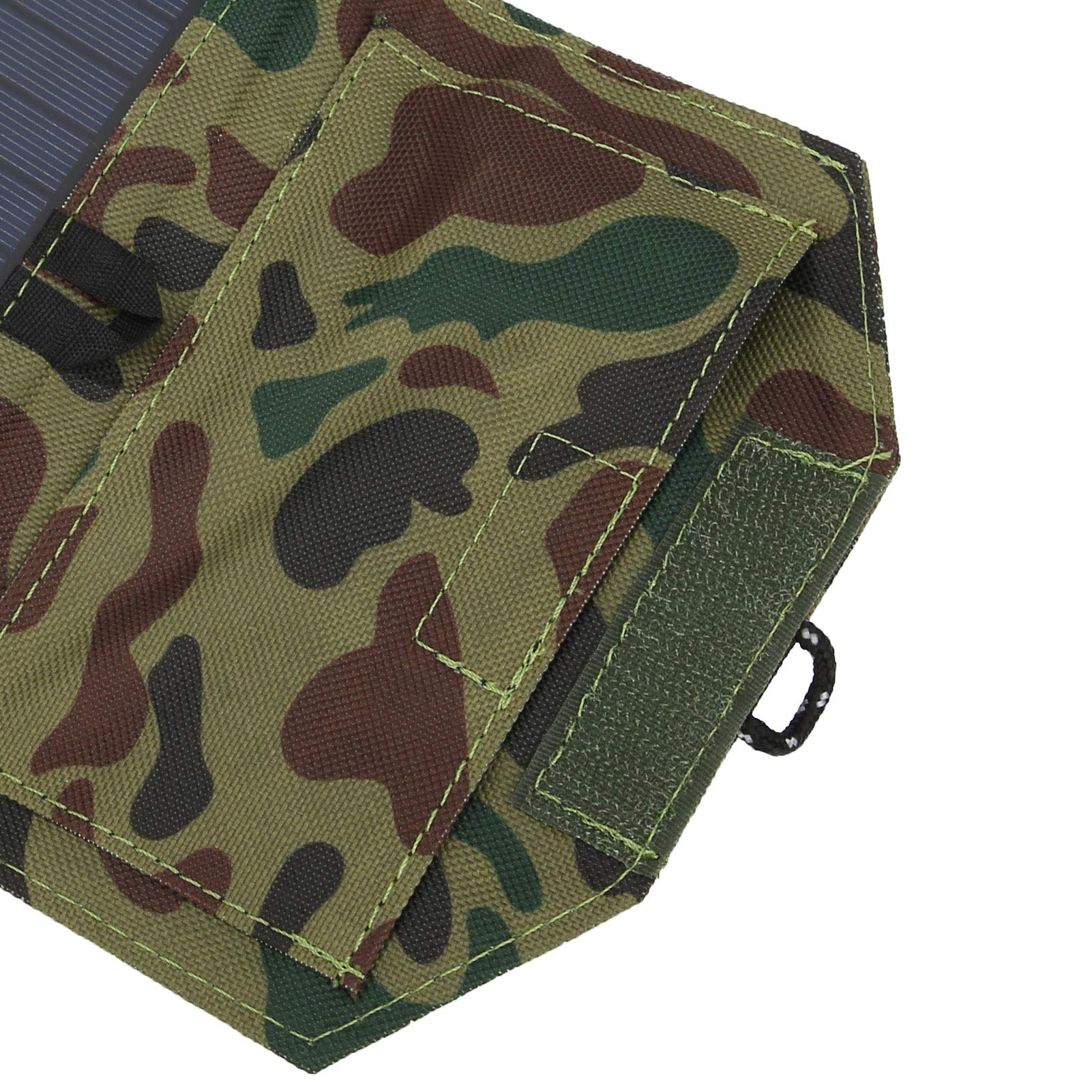 Panel słoneczny 7,2 W Składany przenośny panel ładowarki słonecznej z interfejsem USB do ładowania telefonu (Camouflage)