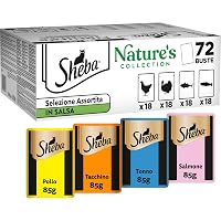 Sheba Nature’s Collection Selezione Assortita in Salsa, gusti Pollo