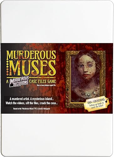 Archivos de casos de Murderous Muses Juego de detectives misteriosos de asesinatos sin resolver para 1 o más jugadores Archivos de casos de Murderous Muses Juego de detectives misteriosos de asesinatos sin resolver para 1 o más jugadores