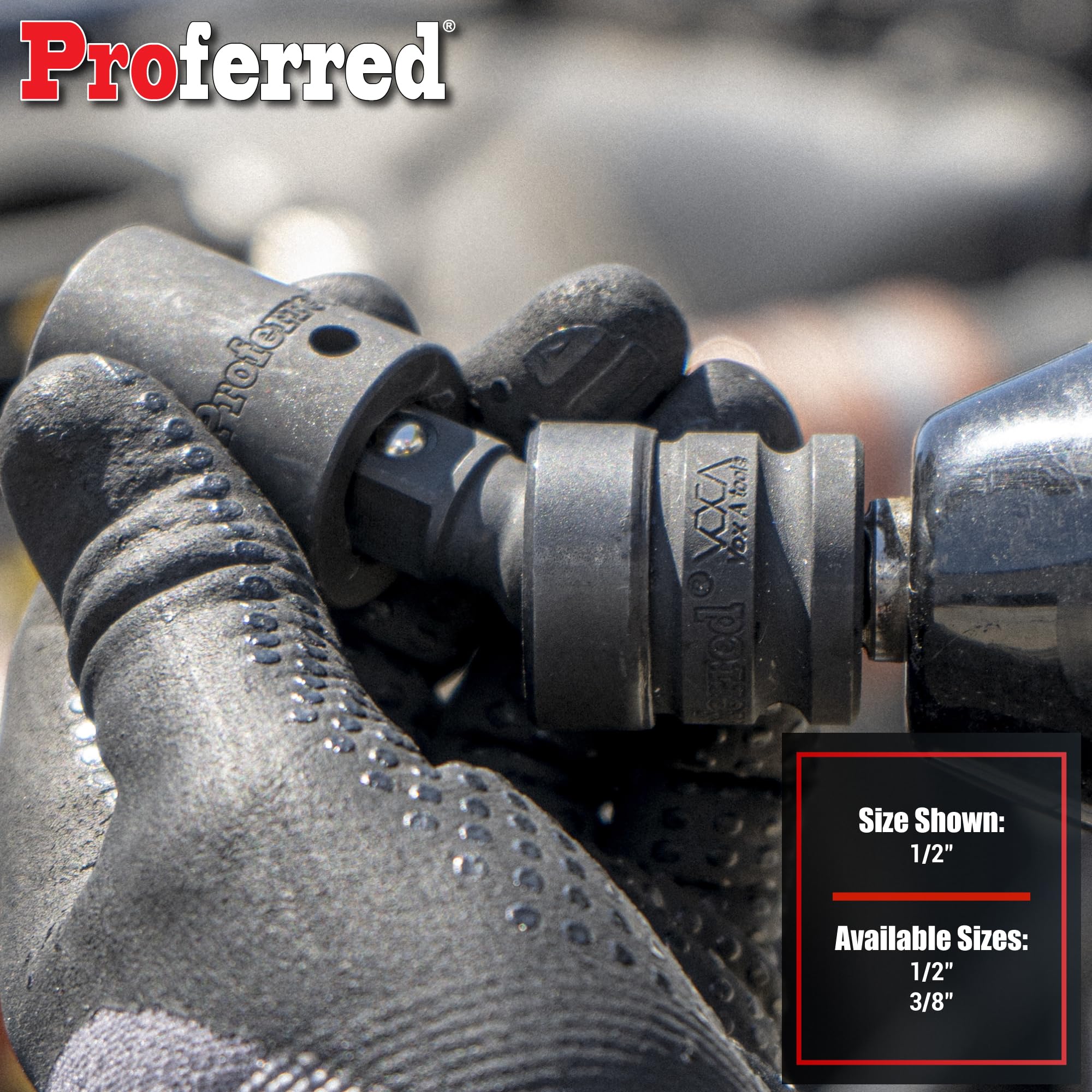 Proferred S46101 Impact Universal Joint, 3/8