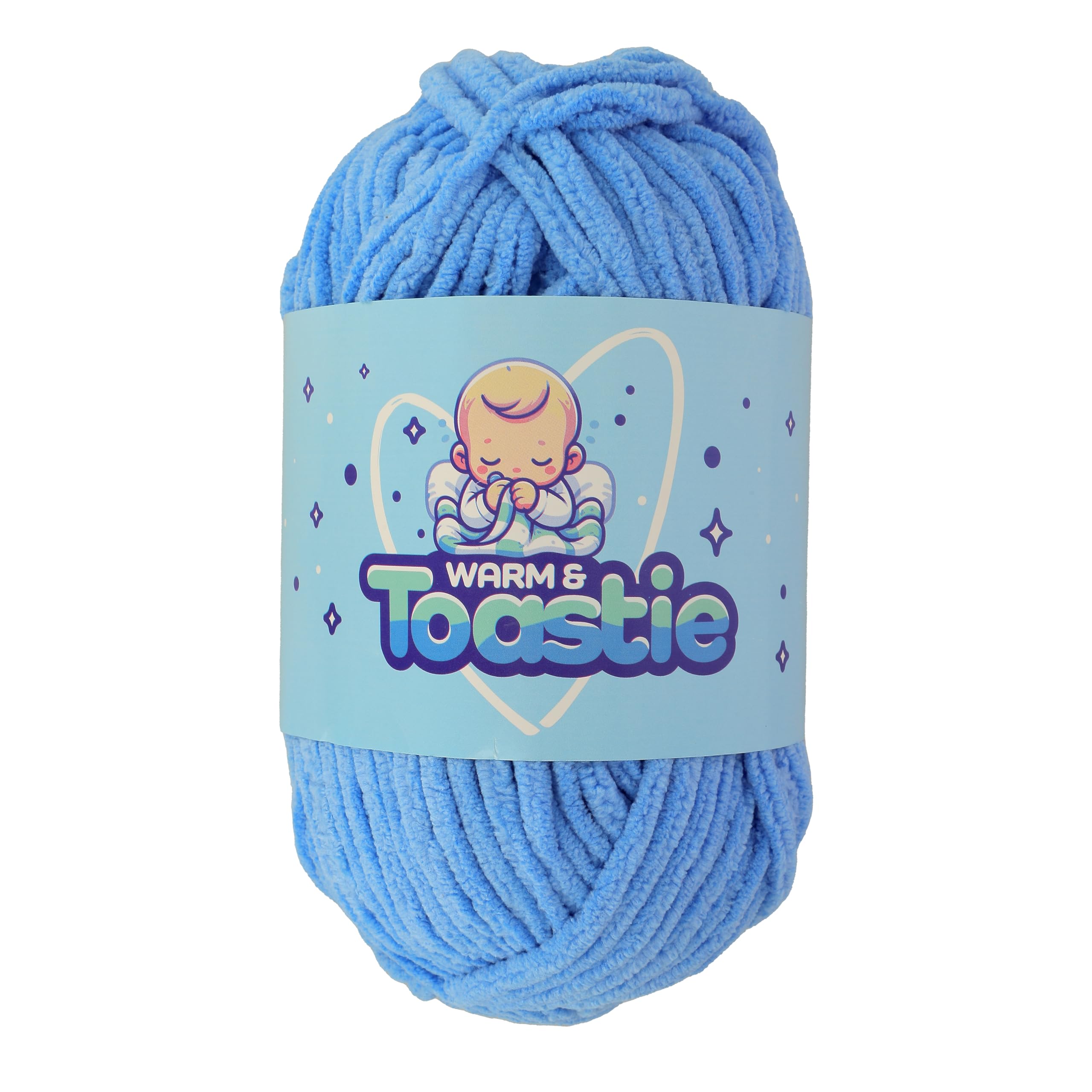 King Cole Warm and Toastie Super Chunky Knitting Yarn Wool 200g 5986 Sky
