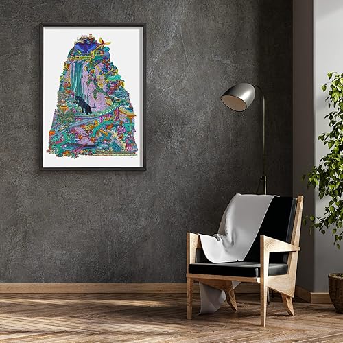 Miniatura 5 de Antelope - Rompecabezas de 1000 piezas para adultos, rompecabezas de cibernética de 1000 piezas, forma única, creativo, innovador rompecabezas