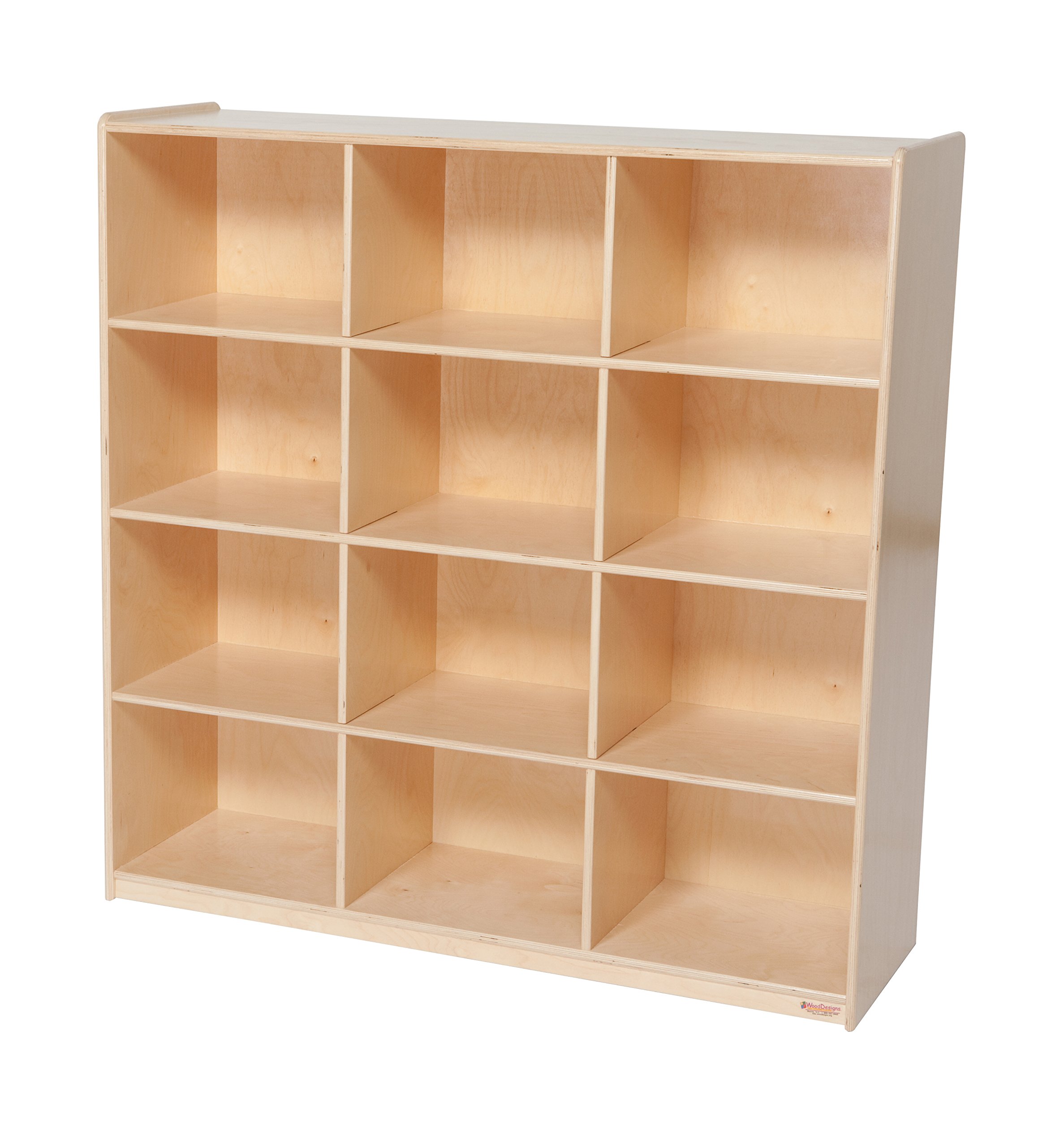 Wood Designs WD50912 (12) Big Cubby Storage, 49 x 48 x 15" (H x W x D)