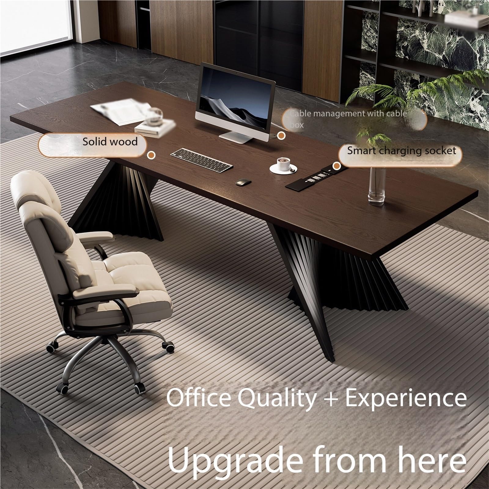 Bürotisch Boss Office Computertisch Schreibtisch Werkbank
