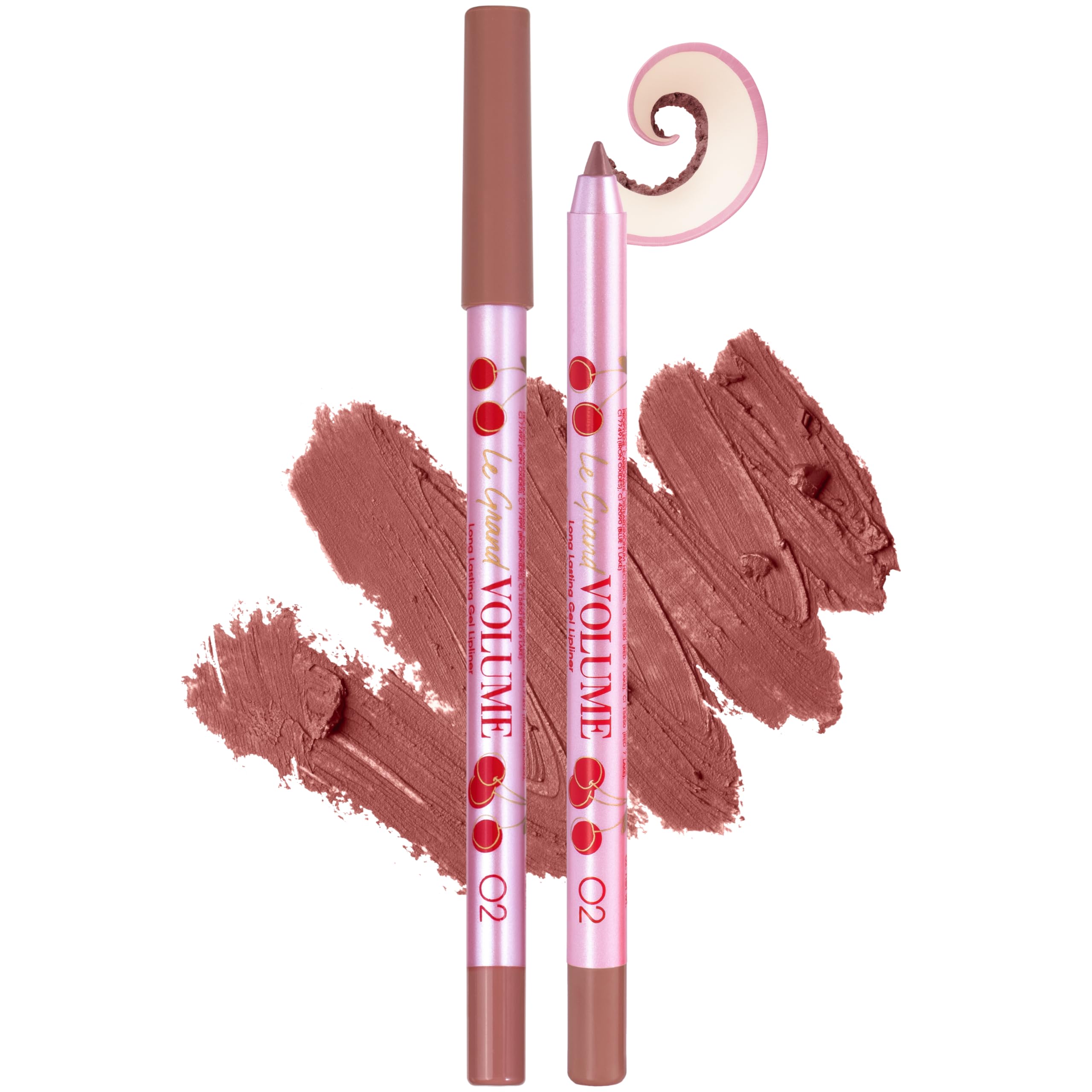 Vivienne Sabo - Long Lasting Gel Lipliner/Crayon Gel a levres Liner Constance 02 - Warm Nude