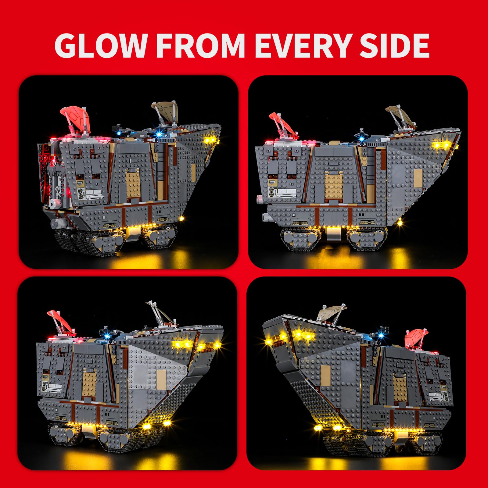 BRIKSMAX Zestaw oświetleniowy LED do Lego 75646 GARP Marine Statek - kompatybilny z Lego One Piece klocki konstrukcyjne - nie zawiera zestawu Lego