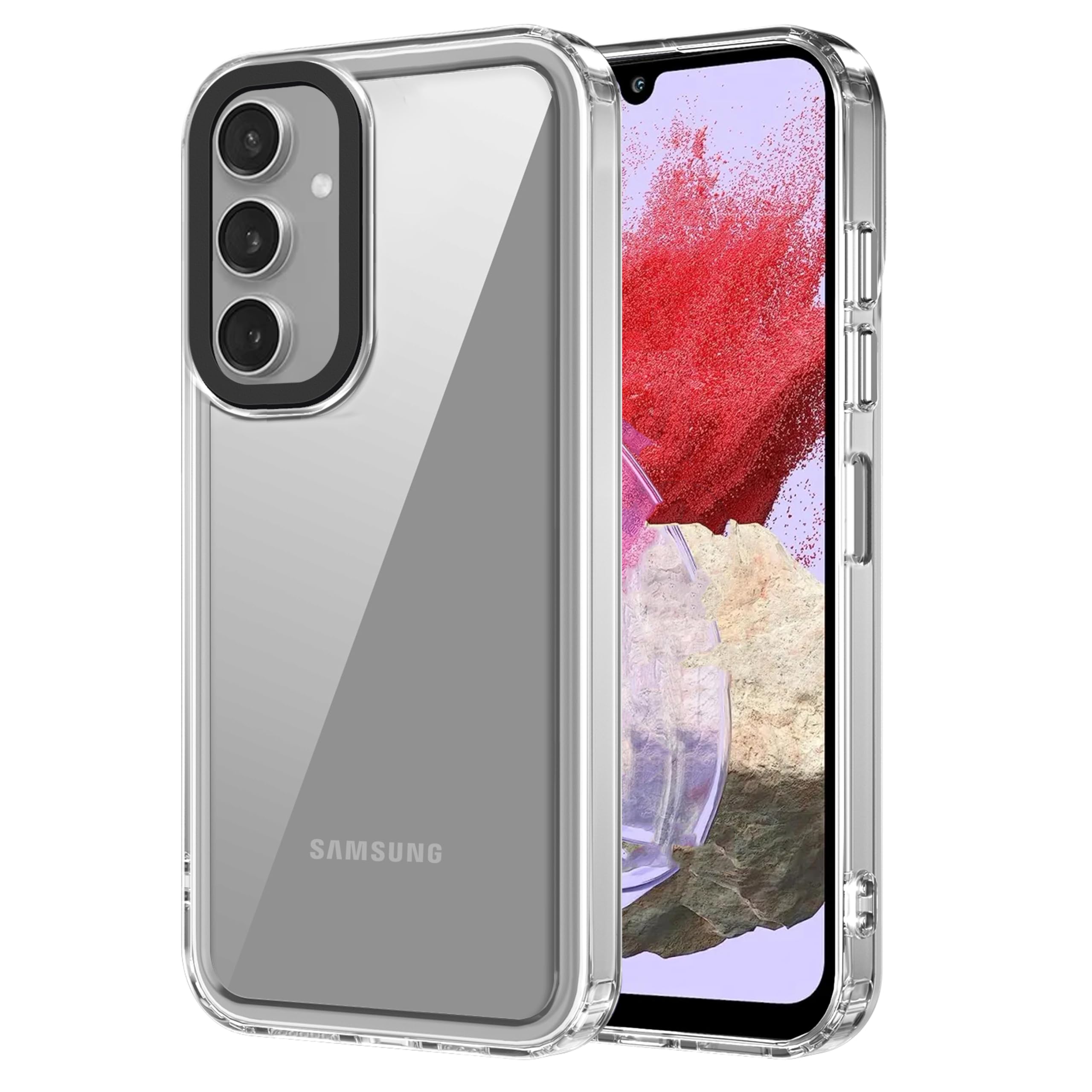 Zapcase Back Case Cover for Samsung Galaxy M34 5G | Compatible for Samsung Galaxy M34 5G Back Case Cover | Case Cover with Camera Protection | (TPU + PC | Transparent) (B0CSP1YXTR) Amazon Price History, Amazon Price Tracker