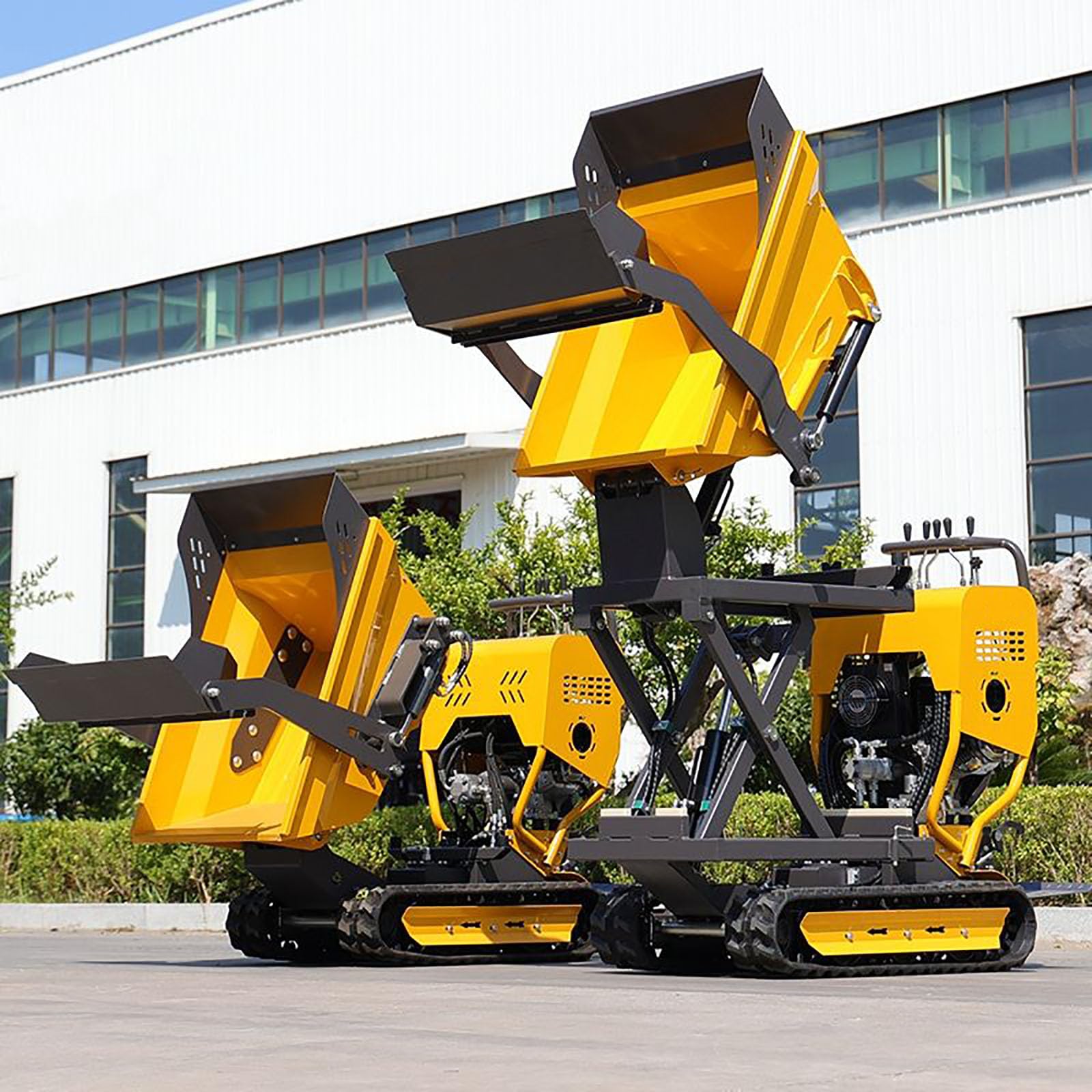 Farm-road material transport