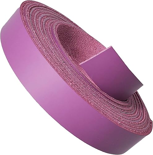 Tiras de cuero 34 pulgadas de ancho 96 pulgadas de largo 6-7 oz (0.094-0.110in) Latigo tiras de cuero ideal para cinturones, collares, artesanía de