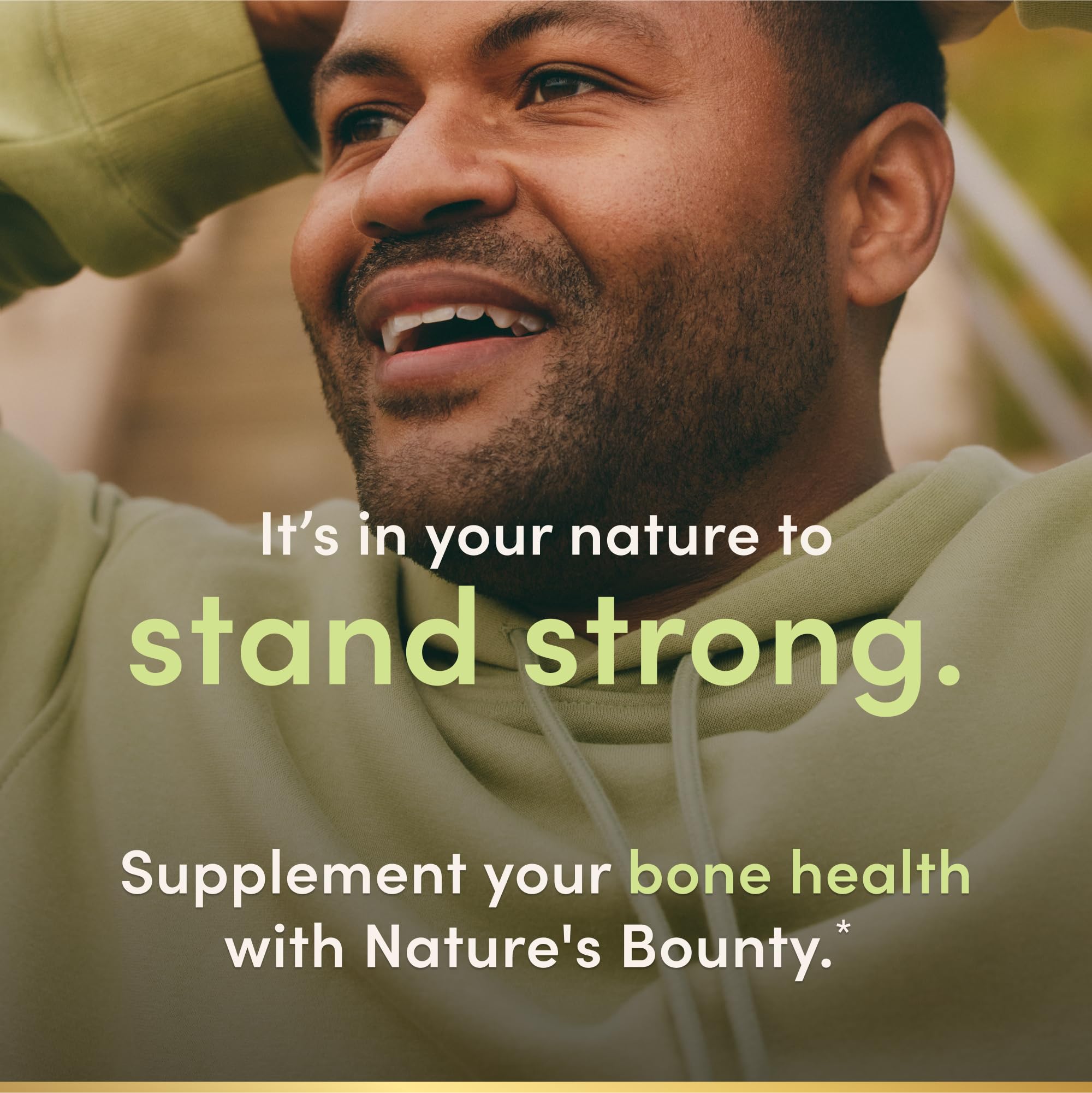 Nature's Bounty Calcium 1200 mg with 1,000IU Vitamin D3, Bone Health & Immune Support, 220 Softgels