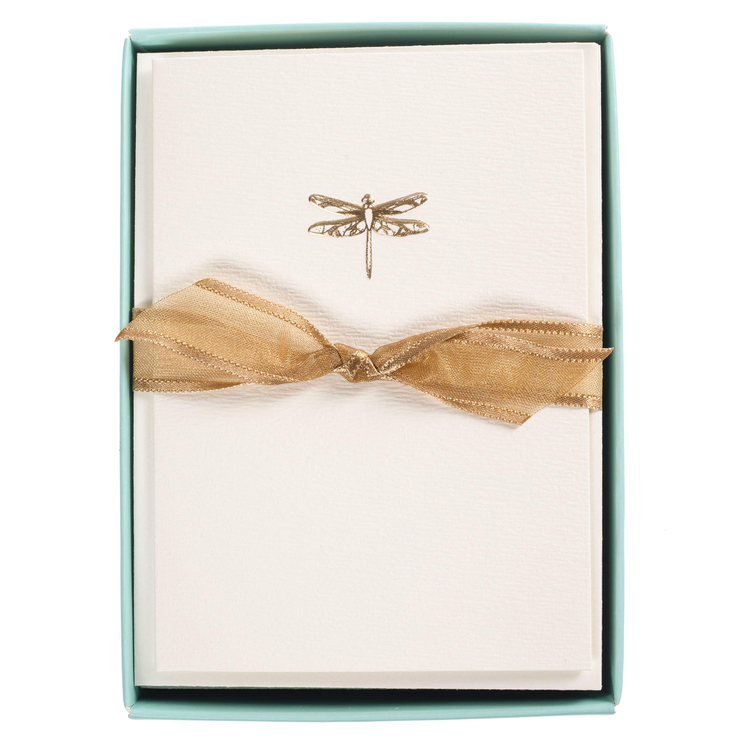 Graphique Dragonfly La Petite Presse Boxed Notecards - 10 Embossed Cards