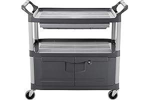 Rubbermaid Commercial Xtra Instrument and Rolling Utility Cart